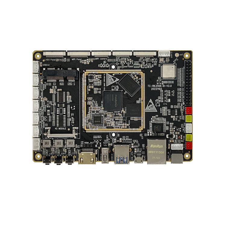 TC-RK3566 スタンプホール開発ボード概要